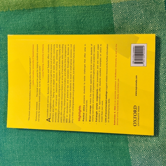 Success in Seminars and Tutorials:A Guide for Social Science university Students - Picture 3 of 7